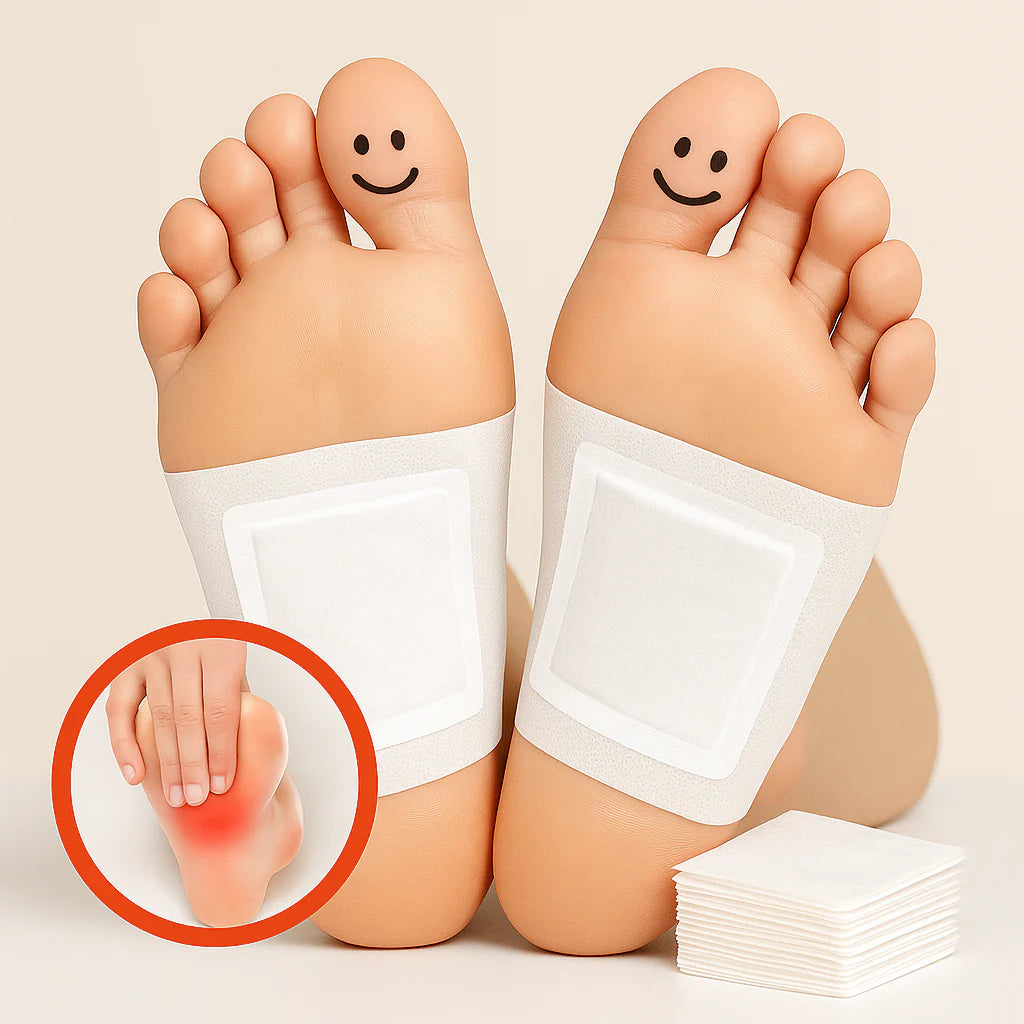ENERGIDERM Patch – Vitalité & Détox Pieds
