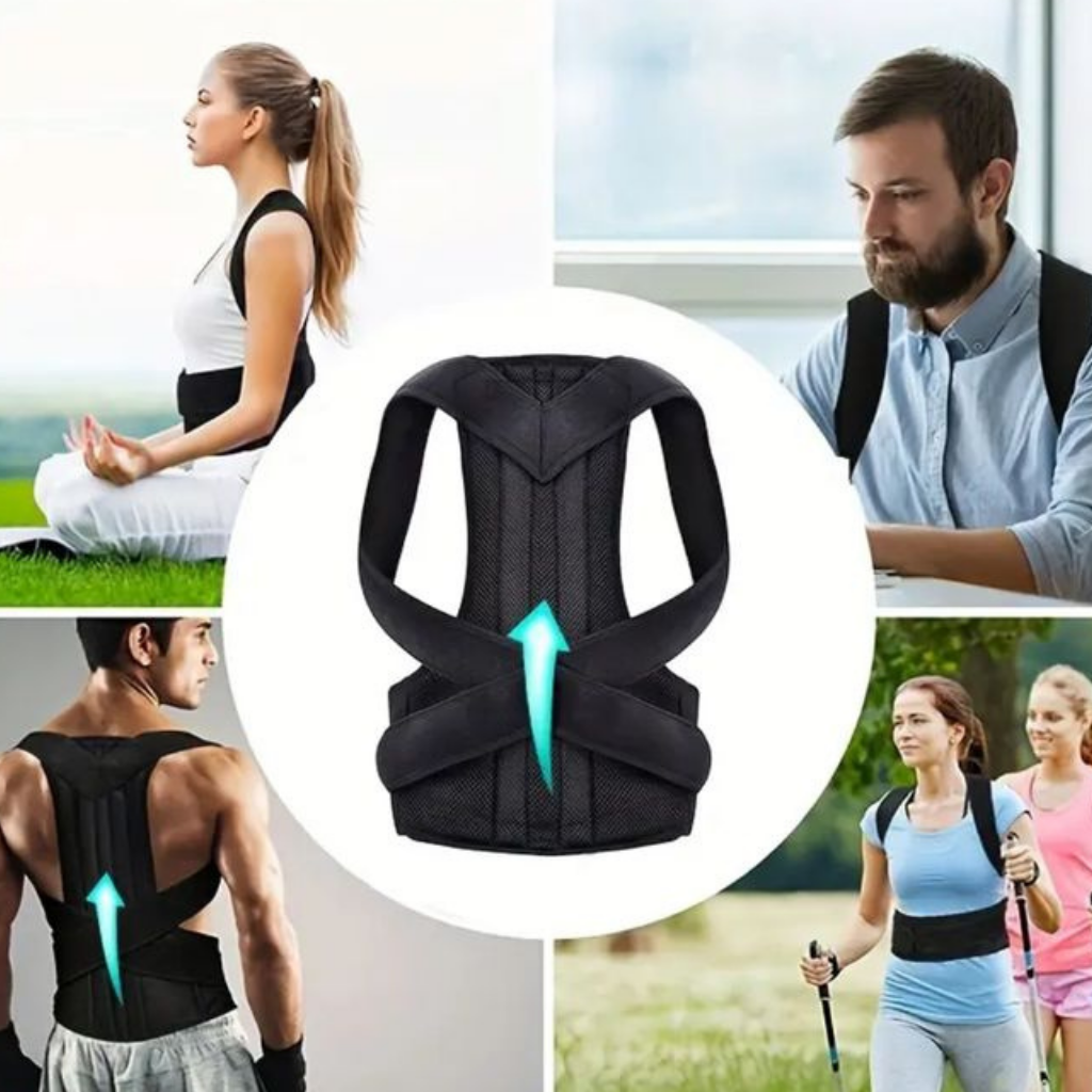 Correcteur de Posture Premium – Soulage le Mal de Dos & Redresse le Dos Instantanément